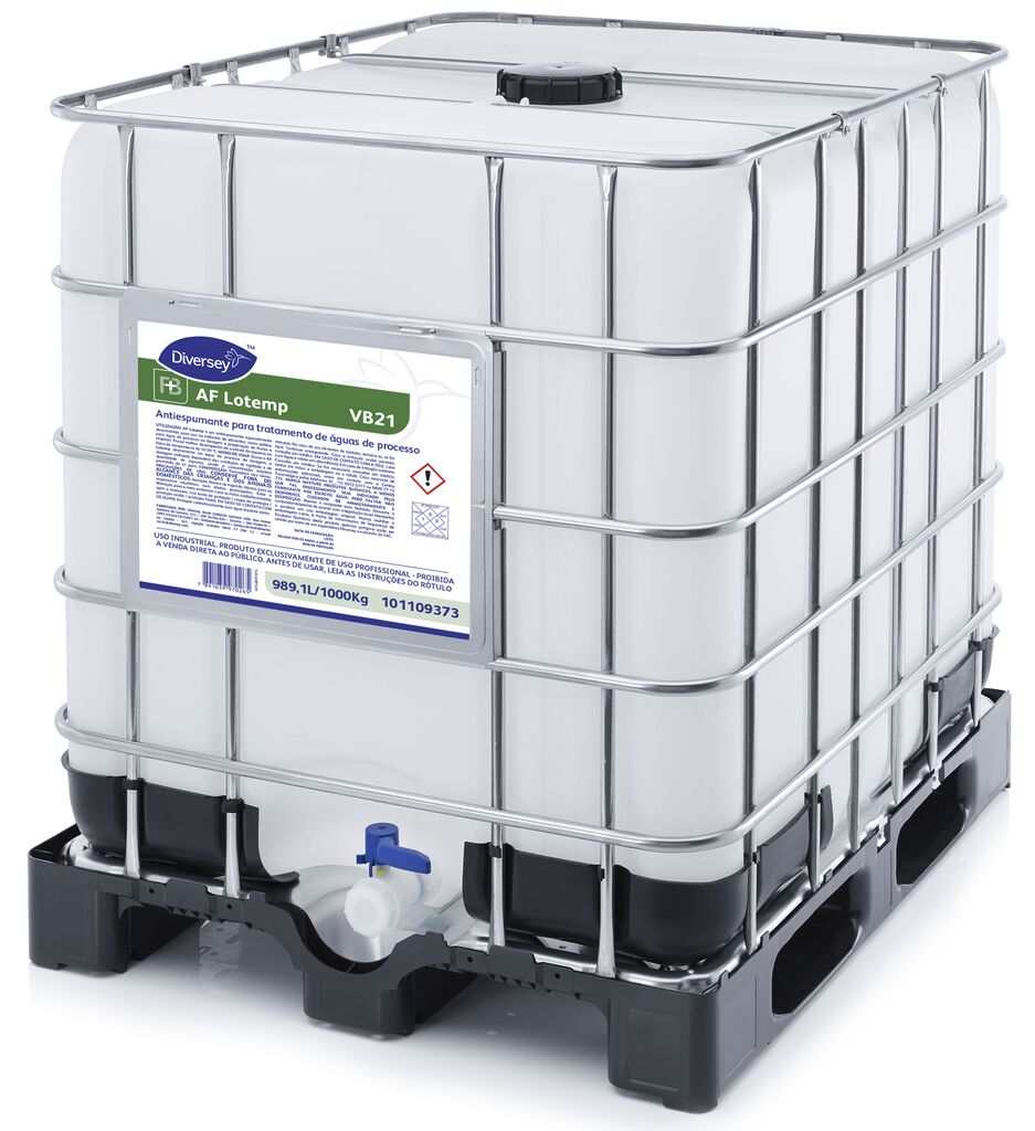AF LOTEMP VB21 989.1L - ANTIESPUMANTE PARA TRATAMENTO DE ÁGUAS DE PROCESSO